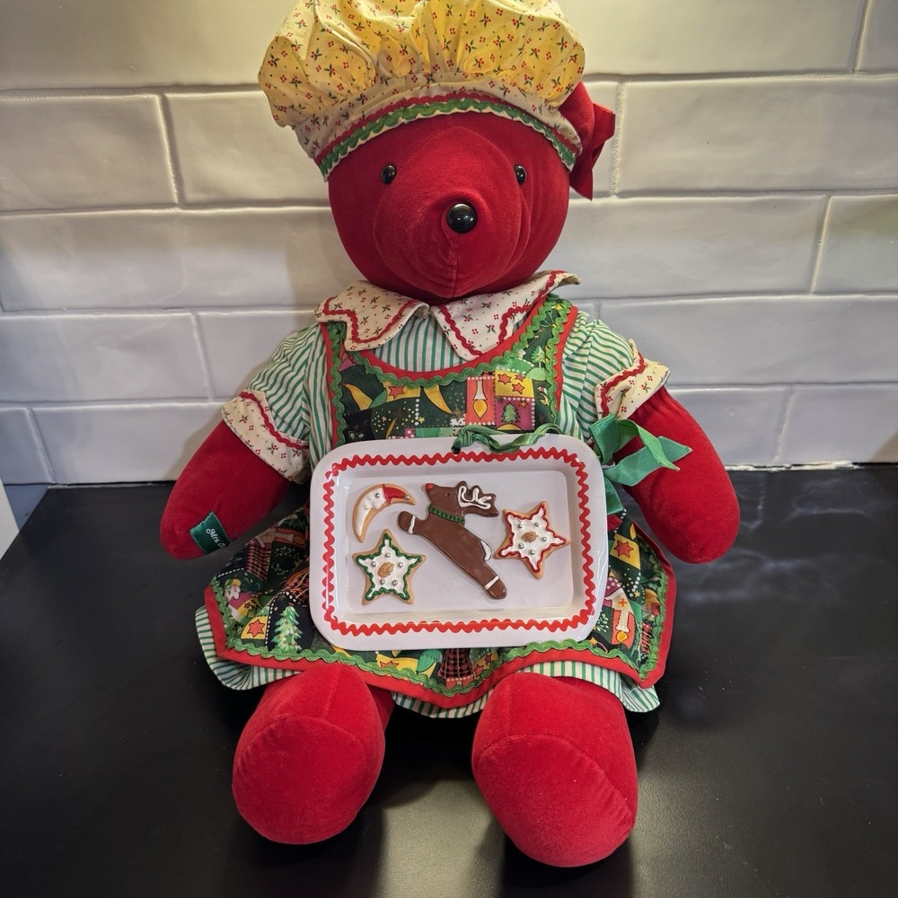 Vintage North American Bear Co Mrs. Claws ‎ 20" Plush Bear 3115/8000